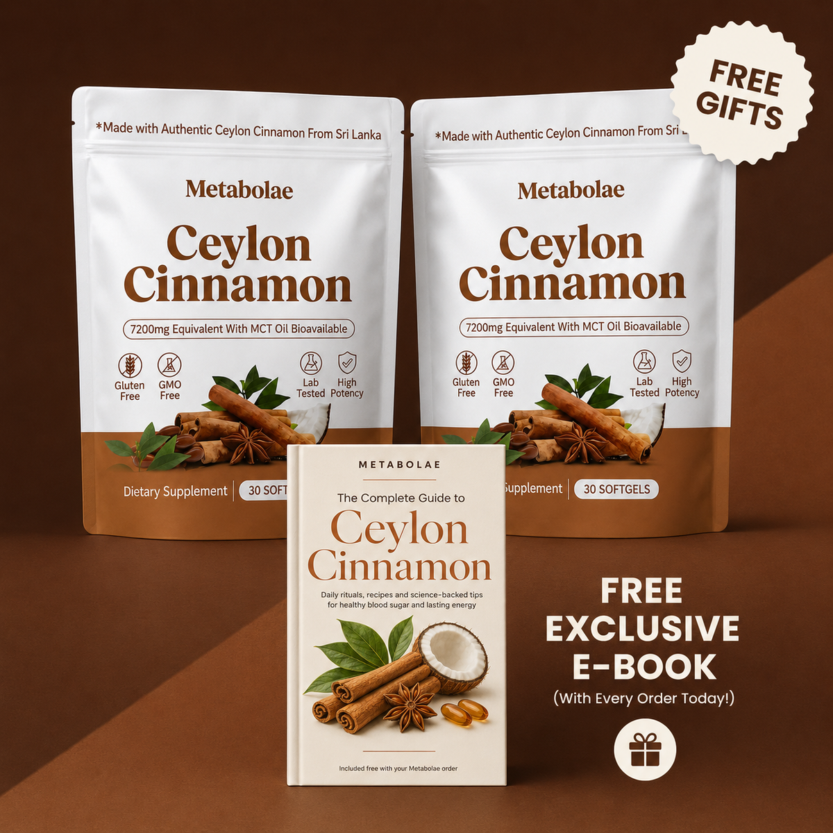 Free exclusive e-book with every order