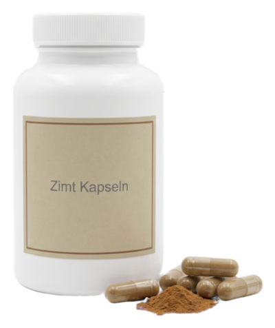 Herkömmliche Zimtkapseln